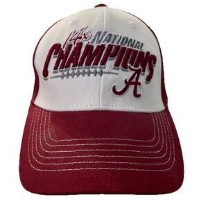 Alabama Crimson Tide 14X National Champions Cap Multicolor‎ Top of the World Adj